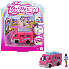 Mattel Barbie MINI BARBIELAND DOPRAVNÍ PROSTŘEDKY - KARAVAN SNŮ
