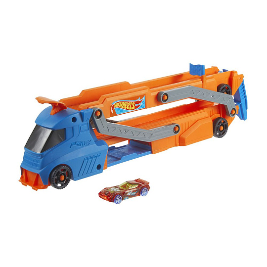 Mattel Hot Wheels city tahač s odpalovačem Mattel Hot Wheels city tahač s odpalovačem