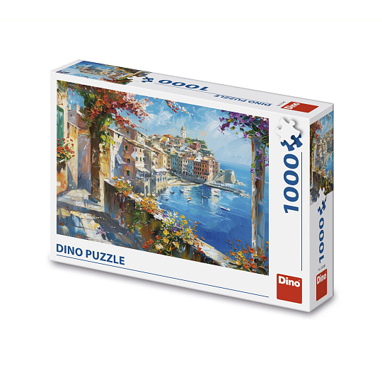 Dino STŘEDOMOŘSKÉ MĚSTEČKO 1000 Puzzle Dino STŘEDOMOŘSKÉ MĚSTEČKO 1000 Puzzle