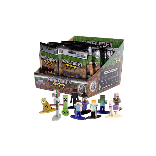 Jada Minecraft Nanofigurka v sáčku, 13 druhů, Wave 1