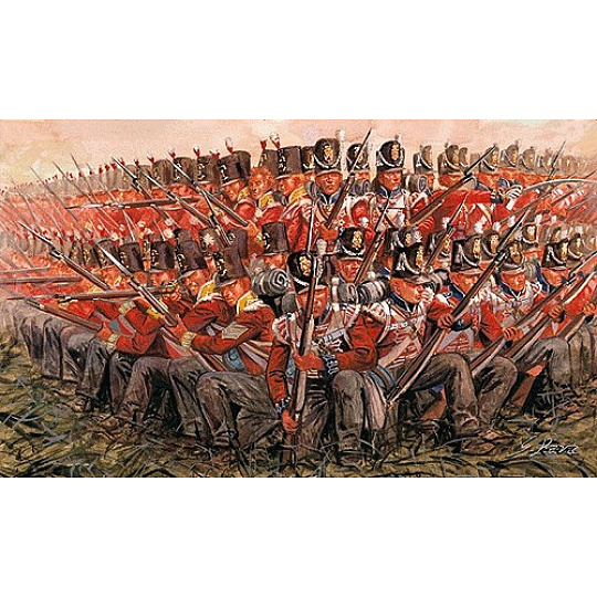 Italeri Model Kit figurky 6095 - NAPOLEONIC WARS - BRITISH INFANTRY 1815 (1:72) Italeri Model Kit figurky 6095 - NAPOLEONIC WARS - BRITISH INFANTRY 1815 (1:72)