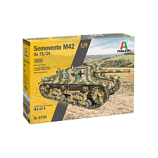 Italeri Model Kit military 6759 - Semovente M42 da 75/34 Upgrade Edition (1:35)