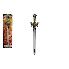 Teddies Meč rytířský plast 58cm na kartě