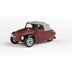 Abrex Velorex 16/350 (1966) 1:43 - Hnědá/Šedá Střední/Černá