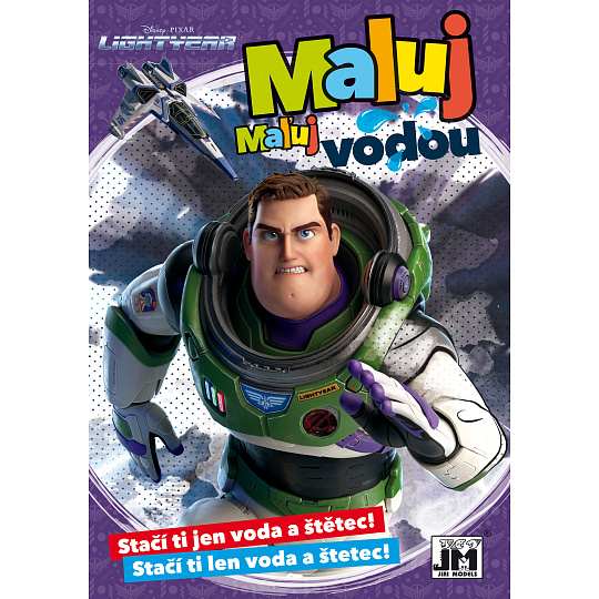 Jiri Models Omalovánka A5 Maluj vodou Rakeťák