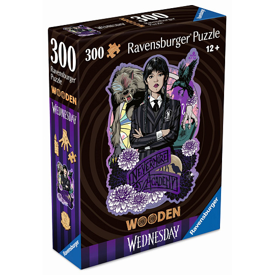 Ravensburger Dřevěné puzzle Wednesday 300 dílků Ravensburger Dřevěné puzzle Wednesday 300 dílků