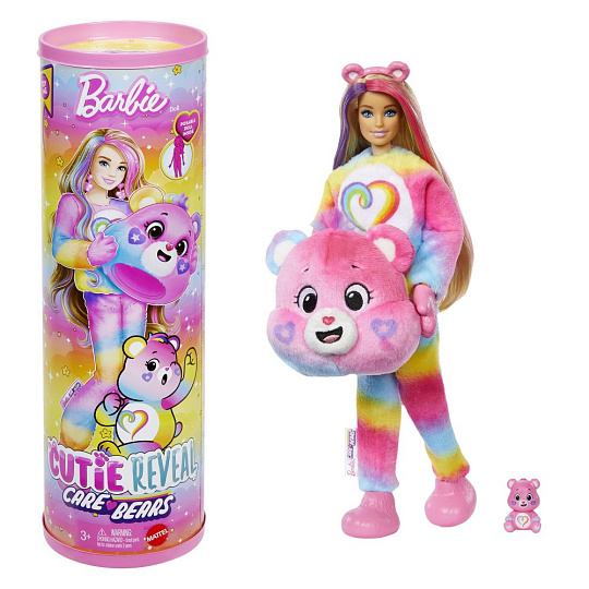 Mattel Barbie CUTIE REVEAL BARBIE A STAROSTLIVÍ MEDVÍDCI SÉRIE 2 - RŮŽOVÁ Mattel Barbie CUTIE REVEAL BARBIE A STAROSTLIVÍ MEDVÍDCI SÉRIE 2 - RŮŽOVÁ
