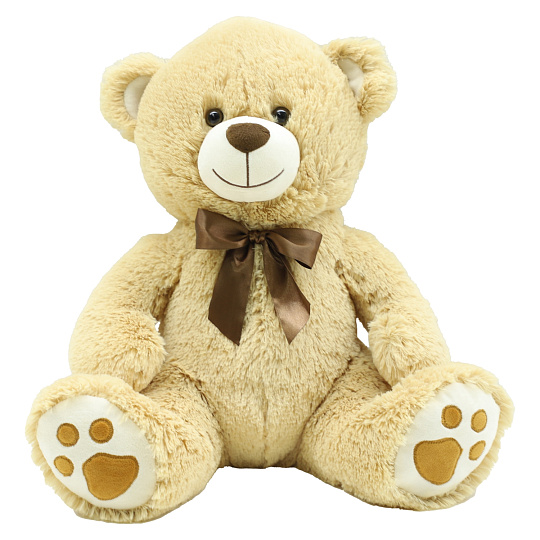 Steppos Mac Toys STEPPOS Plyšový medvídek světle hnědý 40 cm