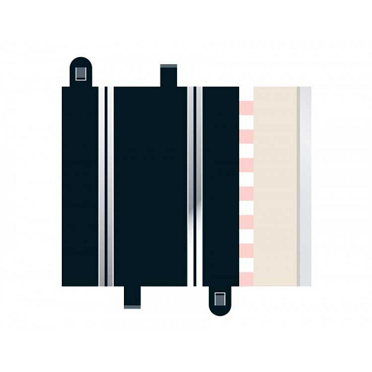 Scalextric Rozšíření trati SCALEXTRIC C8207 - Half Straight 175mm (2)