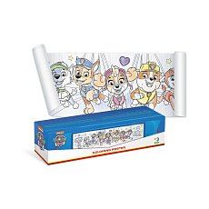 Plakát na vybarvení Tlapková patrola/Paw Patrol 70x16cm v krabičce 19x5x5cm Plakát na vybarvení Tlapková patrola/Paw Patrol 70x16cm v krabičce 19x5x5cm
