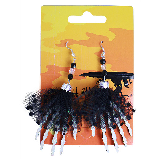 Rappa Náušnice ruce čarodějnice/Halloween Rappa Náušnice ruce čarodějnice/Halloween