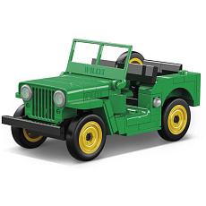 Cobi 24517 Jeep Willys CJ-2A zelený