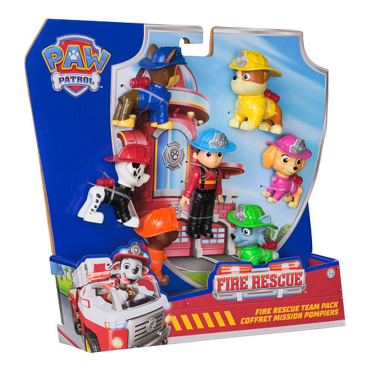 Spin Master TLAPKOVÁ PATROLA FIRE RESCUE MUTIBALENÍ FIGUREK