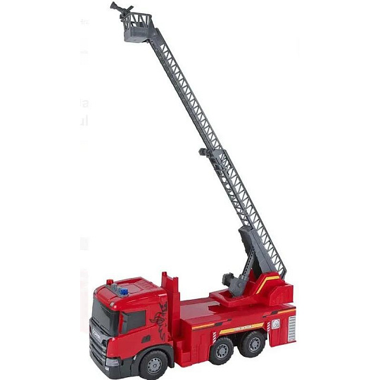 Mikro Trading 2-Play Traffic auto hasiči Scania 51cm na setrvačník na baterie se světlem a zvukem v krabičce Mikro Trading 2-Play Traffic auto hasiči Scania 51cm na setrvačník na baterie se světlem a zvukem v krabičce