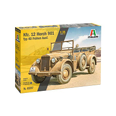 Italeri Model Kit military 6597 - Kfz. 12 Horch 901 typ 40 frühen Ausf (1:35)