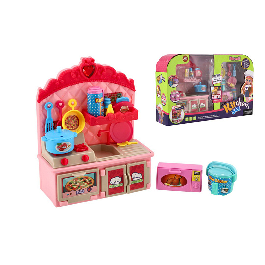 Kuchyňka s doplňky v krabici