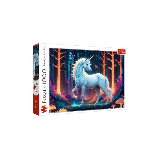 Puzzle Mystický jednorožec 1000 dílků 68,3x48cm v krabici 40x27x6cm