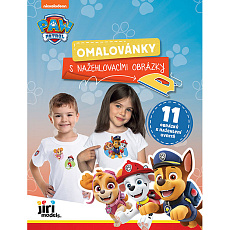 Jiri Models Omalovánka s nažehlovacími obrázky Paw Patrol