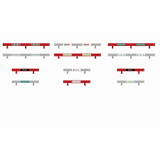 Scalextric Rozšíření SCALEXTRIC C8191 - Crash Barriers With Stickers Scalextric Rozšíření SCALEXTRIC C8191 - Crash Barriers With Stickers