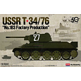 Academy Model Kit tank 13505 - USSR T-34/76 "No.183 Factory Production" (1:35)
