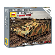 Zvezda Snap Kit tank 6284 - German StuG IV (1:100) Zvezda Snap Kit tank 6284 - German StuG IV (1:100)