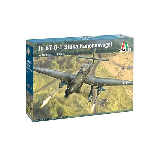 Italeri Model Kit letadlo 2830 - Junker Ju-87 G-1 (1:48) Italeri Model Kit letadlo 2830 - Junker Ju-87 G-1 (1:48)