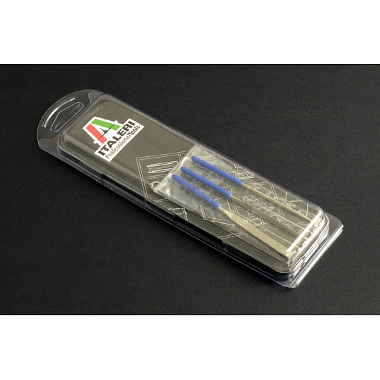 Italeri 3 pcs mini diamond file set - 100mm 50820 - sada plníků