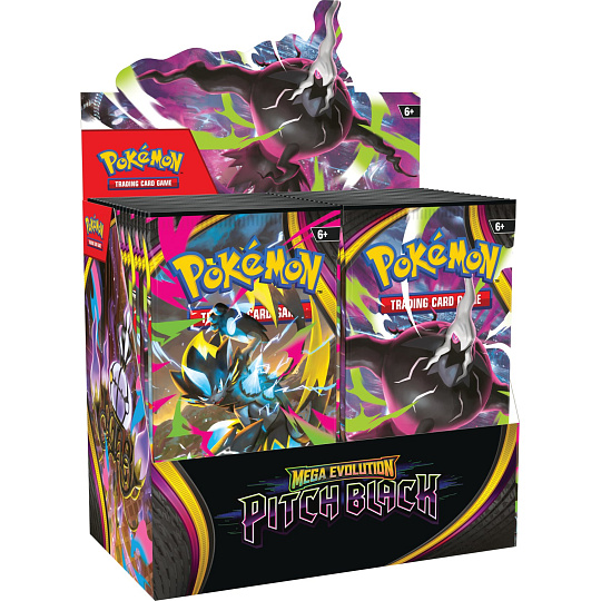 Pokémon Company Pokémon TCG: ME05 Pitch Black - Booster Pokémon Company Pokémon TCG: ME05 Pitch Black - Booster
