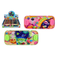 Teddies Vodní hra hlavolam 15x7cm plast vesmír 4 druhy