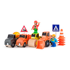 Woody Sada aut - Stavební stroje, 12ks