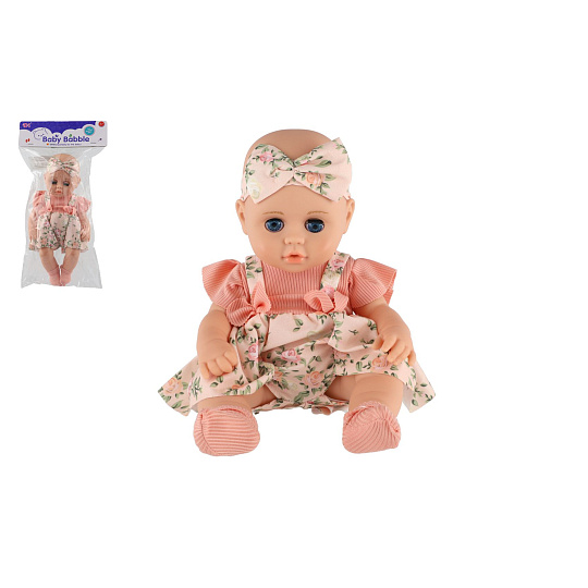 Panenka miminko mrkací plast 30cm pevné tělo v sáčku Panenka miminko mrkací plast 30cm pevné tělo v sáčku
