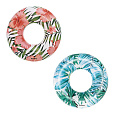 Bestway Nafukovací kruh - Tropical, palmy, 2 druhy, průměr 119cm