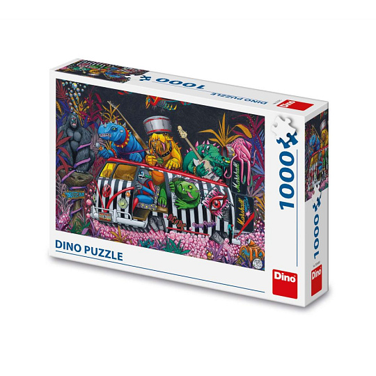 Dino PŘÍŠERKY NA TRIPU 1000 Puzzle Dino PŘÍŠERKY NA TRIPU 1000 Puzzle