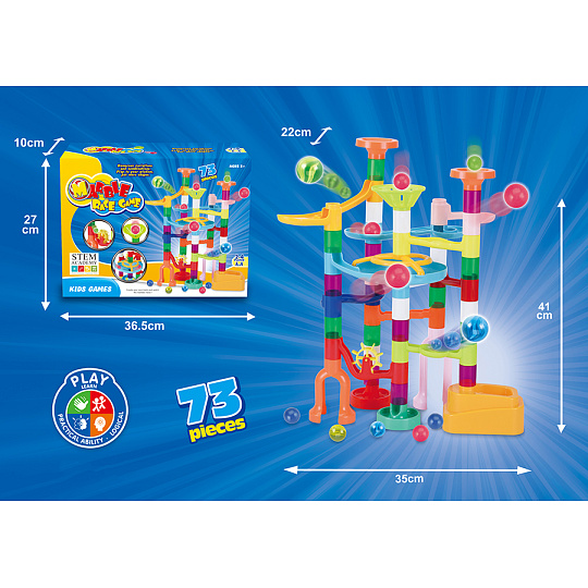 Mac Toys Kuličková dráha 73 ks