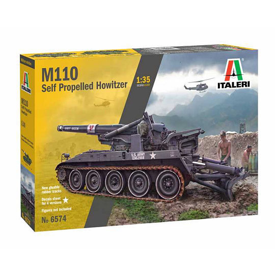 Italeri Model Kit tank 6574 - M110 (1:35) Italeri Model Kit tank 6574 - M110 (1:35)