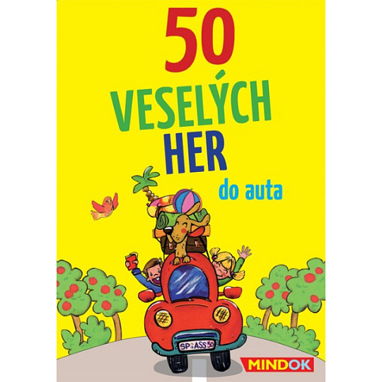 Mindok hra 50 veselých her do auta