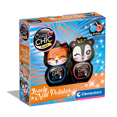 Clementoni Crazy CHIC - Lovelly Collection - Laky na nehty, set 2