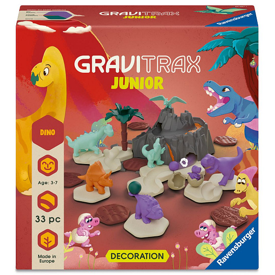 Ravensburger GraviTrax Junior Dinosauři - rozšíření Ravensburger GraviTrax Junior Dinosauři - rozšíření
