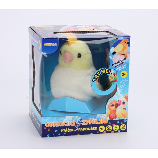 Steppos Mac Toys STEPPOS Opakující a zpívající papoušek