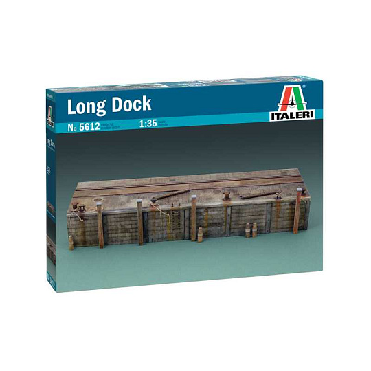 Italeri Model Kit budova 5612 - LONG DOCK (1:35) Italeri Model Kit budova 5612 - LONG DOCK (1:35)