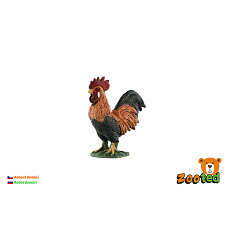 ZOOted Kohout - kur domácí zooted plast 5cm ZOOted Kohout - kur domácí zooted plast 5cm