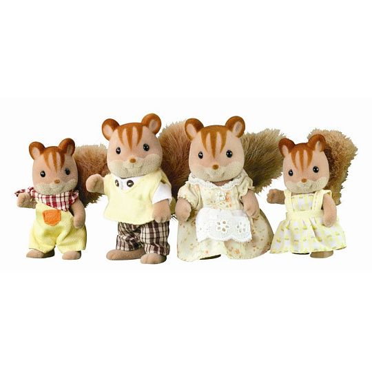 Sylvanian Families 4172 Rodina hnědých veverek Sylvanian Families 4172 Rodina hnědých veverek