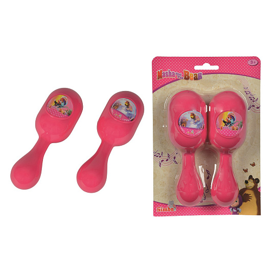 Musik Simba Máša a medvěd Rumba koule 17 cm