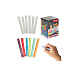 Křídy tabulové 36ks bílé + barevné 8cm v krabičce 6x9x6cm 24m+
