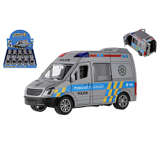 Teddies Auto policie plast 12cm na setrvačník Teddies Auto policie plast 12cm na setrvačník