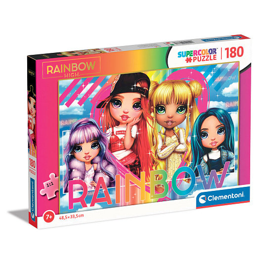 Clementoni Puzzle 180 - Rainbow High 2