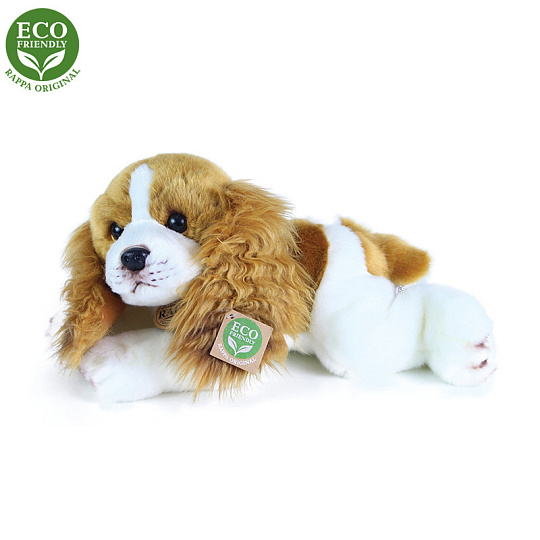 Rappa Plyšový pes Kavalír King Charles španěl ležící 30 cm ECO-FRIENDLY Rappa Plyšový pes Kavalír King Charles španěl ležící 30 cm ECO-FRIENDLY