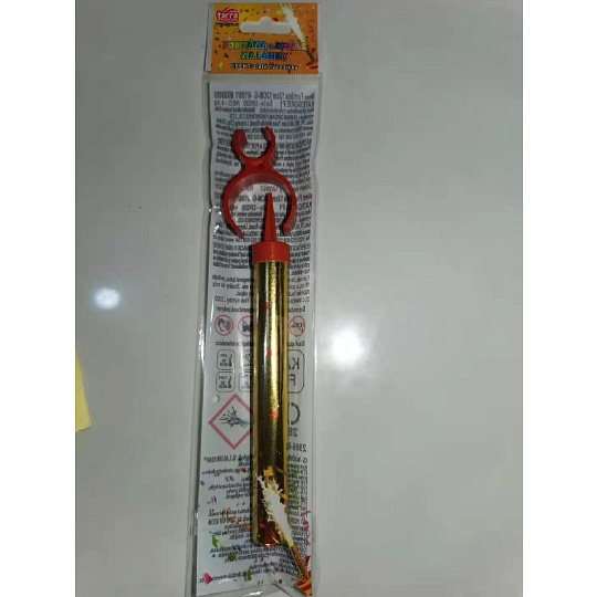 Rappa Fontána párty zlatá s držákem na láhev 35 sek 12cm