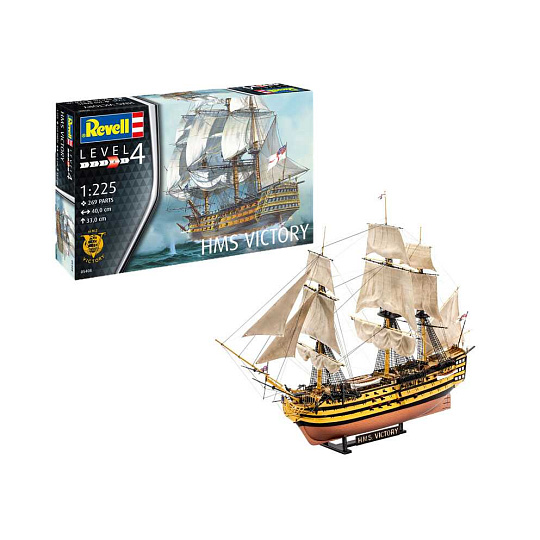 Revell ModelSet loď 65408 - HMS Victory (1:225) Revell ModelSet loď 65408 - HMS Victory (1:225)