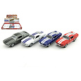 Teddies Auto Kinsmart Shelby GT-500 kov 13cm na zpětné natažení asst 4 barvy